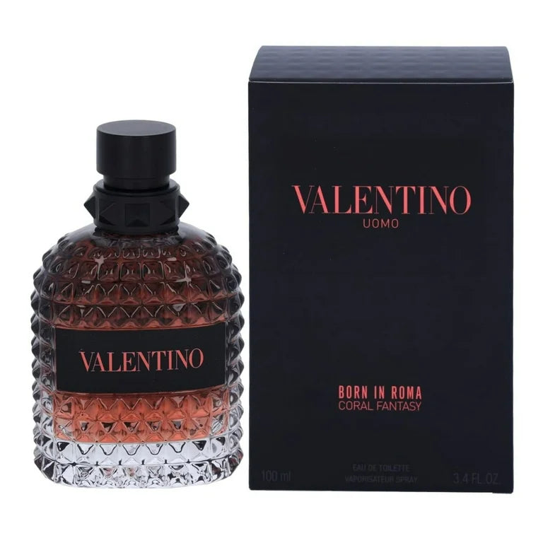 VALENTINO Born in Roma Uomo Coral Fantasy, Eau de Toilette, Man, 100 ml.
